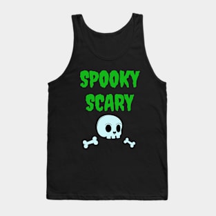 Spooky scary shirt Tank Top